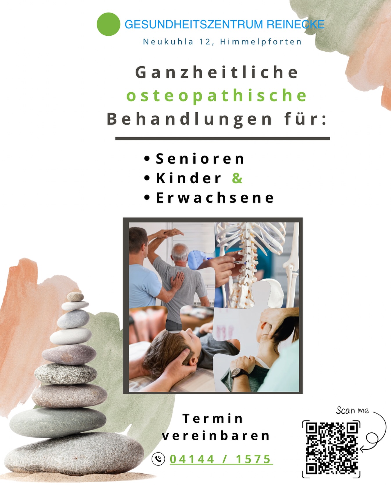 Mensch & Gesundheit 🌱Die Osteopathie ist eine medizinische Behandlungsmethode, die nicht nur Symptome lindert, sondern gezielt nach den Ursachen von Bewegungseinschränkungen und Beschwerden sucht, um das natürliche Gleichgewicht des Körpers wiederherzustellen.