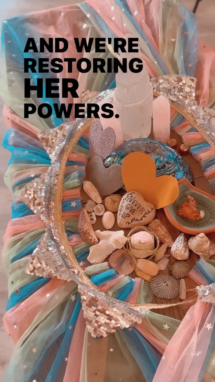 Imagination is the magic of life!
The moments I take to play with my children are some of the most sweet and present experiences I have.
We co-created this healing alter. It had magic for all of us. It was playful and had a seriousness to it as well. It actually became a place of intentional healing in our home that day.
Who isn’t in need of a little healing? Laying down our burdens? Asking for restoration?
We actually placed our wedding rings on it, with the intention of returning the power of our commitment and asking by for help.
The sweetest was how we could cocreate with our kids in a woven way that also held different meanings for us all. They were playing! I was too, and healing.
Don’t underestimate the power of slowing down and getting on your kids level to play, it can have healing for you! It does for me!
#imagination #alter #parenting #liveyourbestlife #magicalmoments #magicmaking #playwithkids #cocreate #bestparenting #stories #kidsplay #ritual