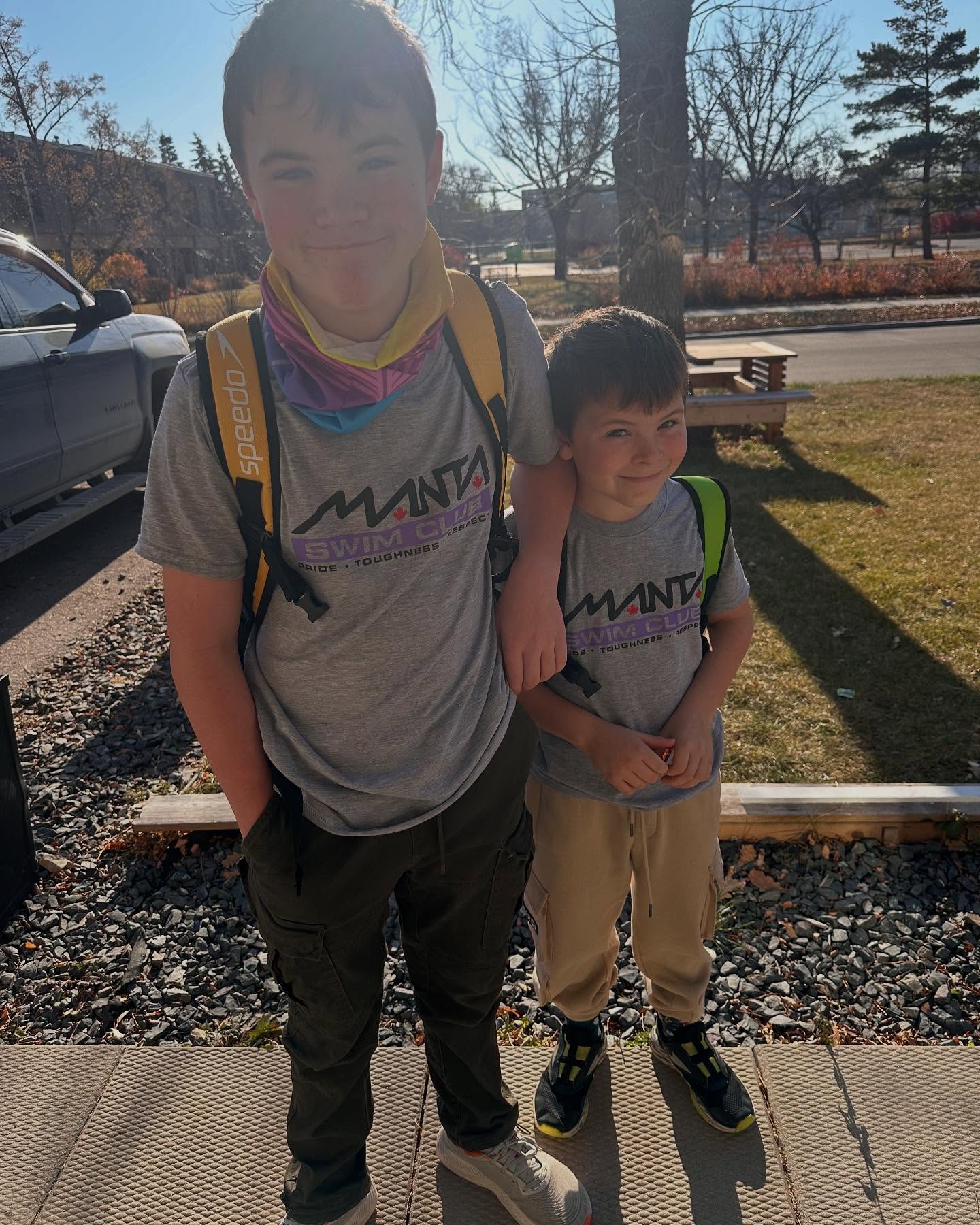 As some of you may knowâour boys compete on the @mantaswimclub swim team.
Itâs been so cool to seem them grow in a sport they love, but also on a team thatâs inclusive, fun and welcoming. I could not say enough good things about our time with Manta, and the boys absolutely love being on the team.
Their team is fundraising money to help support the team and facility. The boys said they will swim 2 laps for every 25$ donated
The link to donate is here (and in my bio): https://donate.swimming.ca/donate/mwq8hrdx6klcqvf/
Thank you so much!
#mantaswim #mantaswimclub #winnipeg