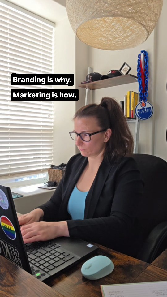 Branding is WHY. Marketing is HOW. 💬
Your brand is the heart of your business—the mission, the story, the feeling people get when they think of you.
Marketing is how you bring that to life—through social media, ads, emails, and all the ways you connect with your audience.
Nail both, and you’re not just selling—you’re building something people believe in. 💡🔥
#brandyourself #brandyourbusiness #marketingstrategies #buildyourbrand