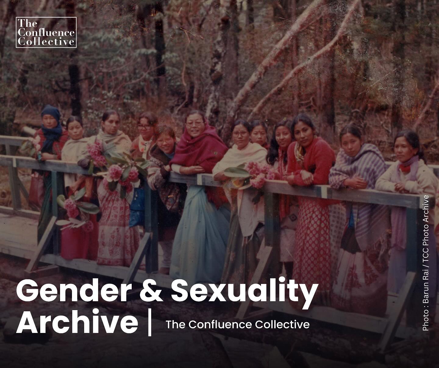 On the occasion of International Women’s Day, we are excited to launch the Gender and Sexuality Archive at The Confluence Collective.
This Archive will focus on documenting, preserving and curating the stories of women, sexual minorities and Others whose voices continue to be obscured from History.
It is an effort to critically engage with questions of gender, sexuality, identities and the complexities of these realities in the Darjeeling- Sikkim Himalayas.
We encourage you to be part of this endeavor as we curate this much needed Archive in the Hills. We look forward to hearing your stories and together create a more safe and inclusive space in the Hills.
Please stay tuned for more information.
Wishing everyone Happy International Women’s Day.
Deorali Girls Senior Secondary School staff picnic, Menmecho Lake, Sikkim / April 1984
Photo : Barun Rai / TCC Photo Archive