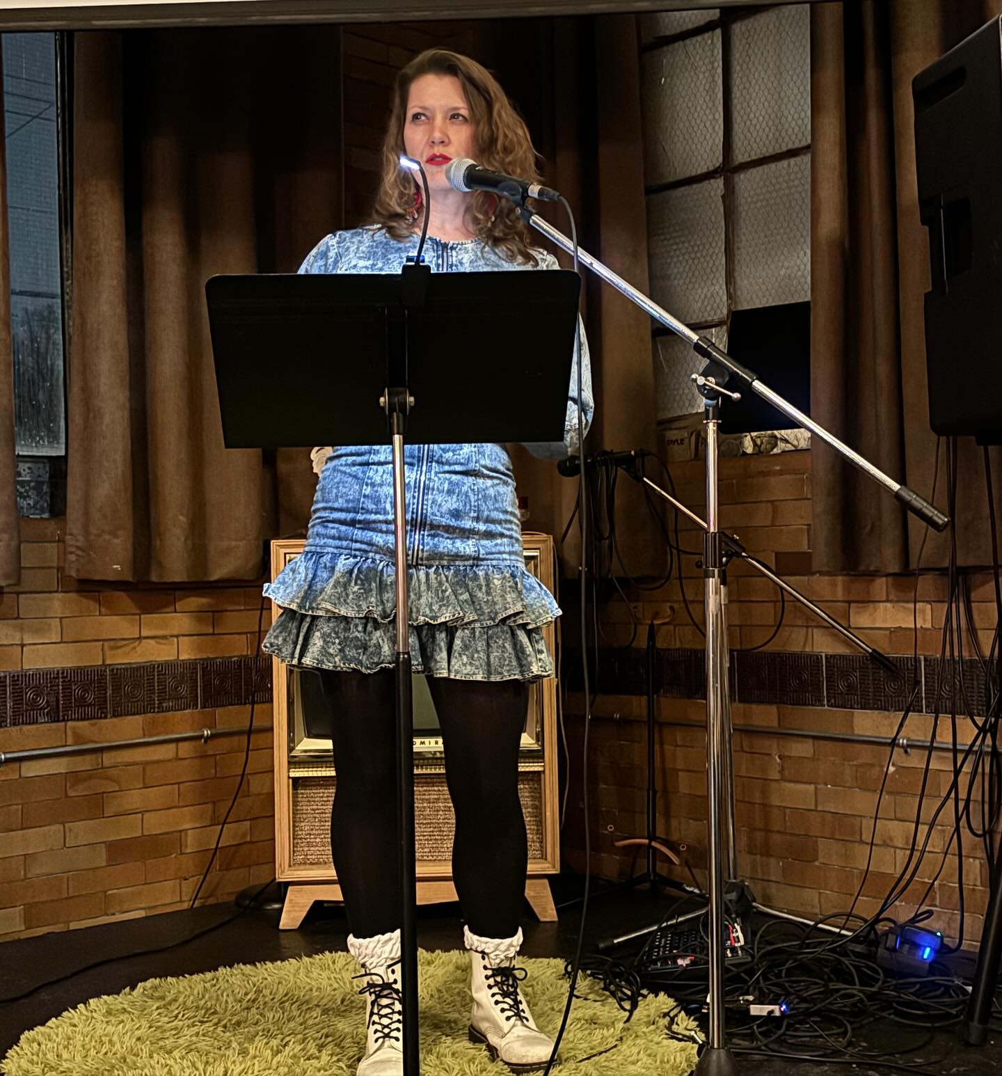 📸 Snapshots from the March LitLive featuring fabulous readings and INTERRUPTIONS from @lizworthtarot @utilityofboredom @gloriawrites & Tasneem Jamal 🎤📖🎤 #hamont #readingseries #literaryevent #canlit #readcanadian