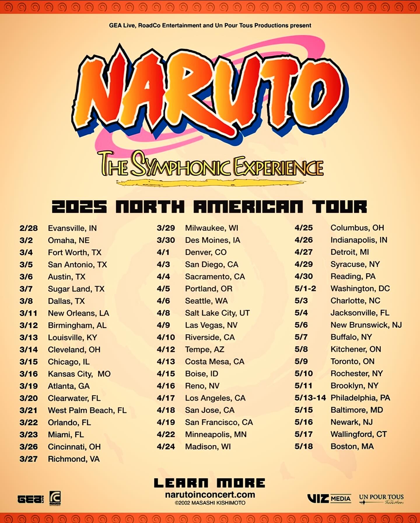 First two shows in the books!! ✨✨
Come see us all over the country through May! I’ll be on the podium for about half the shows and can’t wait to see you all 😊🤘🏻
@naruto_symphonic_experience @blackinkpresents @roadcoentertainment @vizmedia #naruto #narutouzumaki #narutoshippuden #orchestra #concert #conductor #musicdirector #tour #touring #tourlife #livemusic #music #musician #anime
