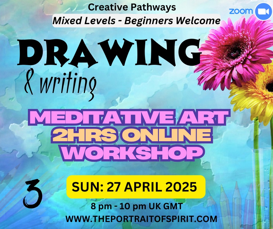 Transform your creativity with our 3 Creative Meditative Writing Soul Art workshop! Use coupon code 10CREATIVE for a 20% discount! Link in Bio! #MeditativeArt #Creativity #Coupon #SoulArt