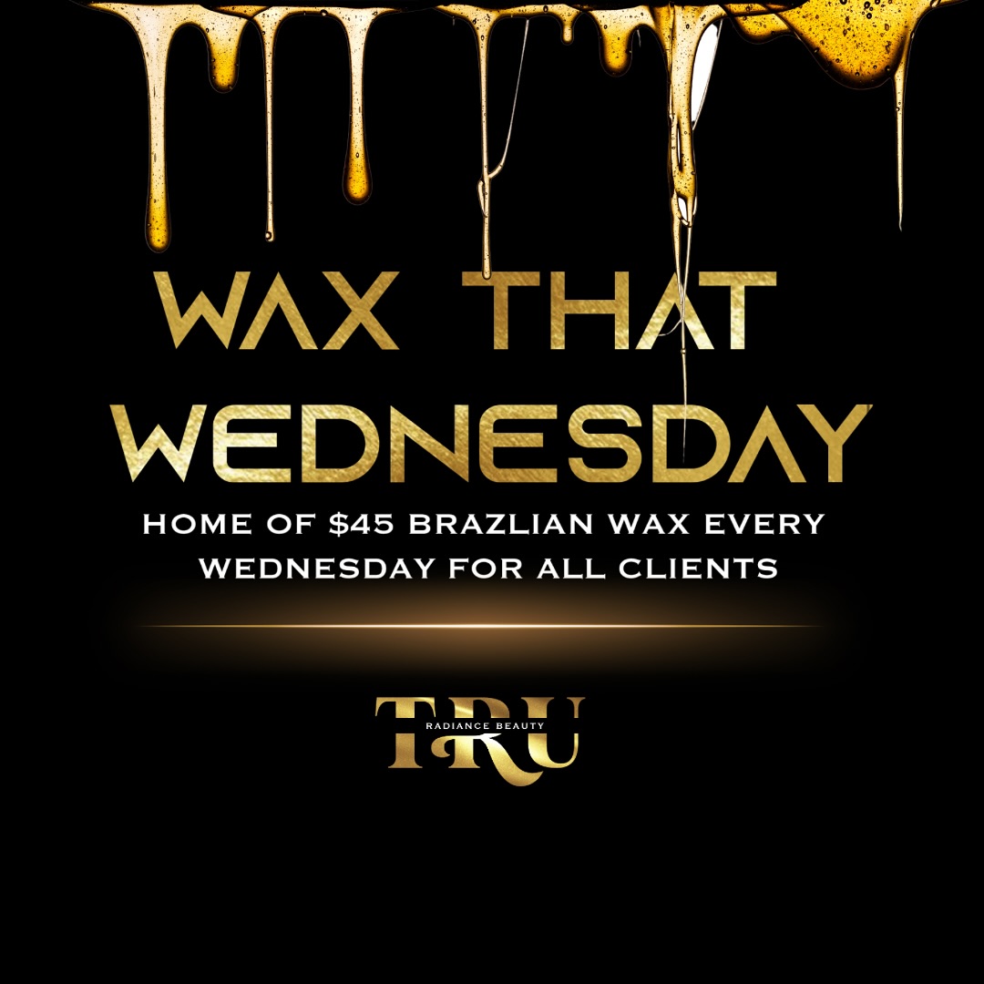 Each and every Wednesday for all clients to enjoy ! Let’s turn Wednesday into your favorite day of the week ! #cincinnatibrazilianwax #brazilianwax #waxthatwednesday #cincinnatiesthetician #blackcincinnatiesthetician #ohioesthetician #daytonbrazilianwax