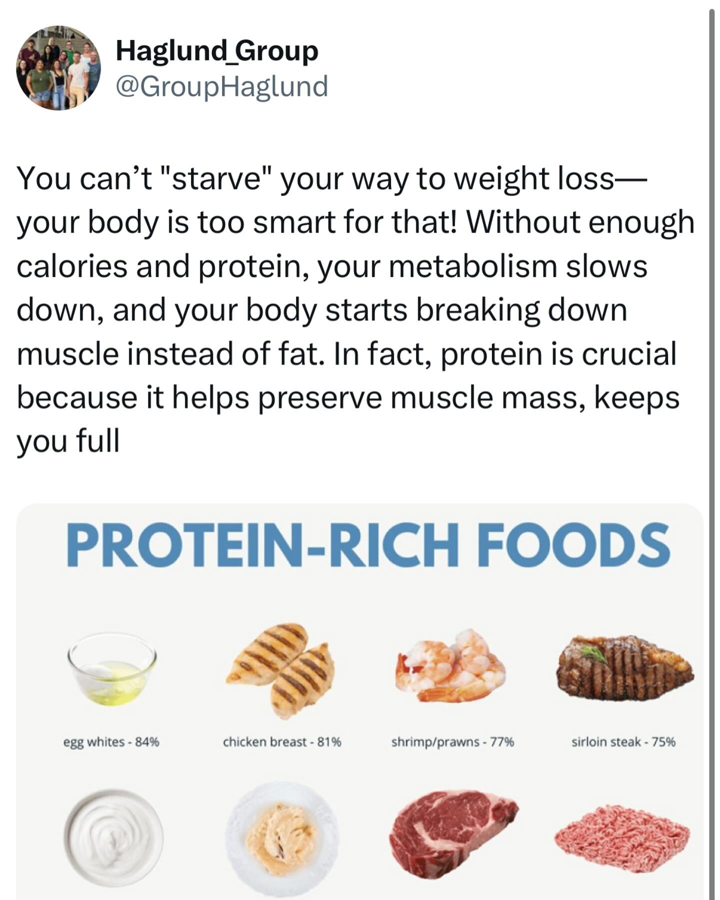 Did you know that you can’t just “starve” your way to weight loss—your body is too smart for that! Without enough calories and protein, your metabolism slows down, and your body starts breaking down muscle instead of fat. In fact, protein is crucial because it helps preserve muscle mass, keeps you full, and even burns more calories during digestion than carbs or fats. So, if you’re trying to lose weight, don’t skip the protein!
#weightloss #healthy #healthychoices #protein #proteindiet #proteins #funfacts #funfactfriday #funfact #scientificfacts #hawaii #universityofhawaiiatmanoa #uhm #universityofhawaiia #uh #science #DNA #chromosomes #researchgroup #haglundgroup #drhaglund