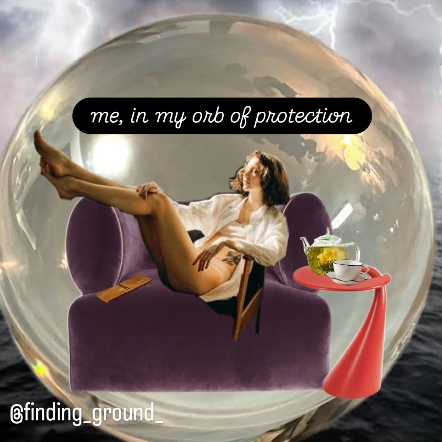 In sessions, I often encourage clients to experiment with imagery - if it's helpful in better understanding their needs or goals, I also encourage them to find or create that image and place it somewhere visible as a reminder and source of support.
This is something I practice too. Today I created this collage based on imagery that came to mind during a moment of overwhelm and also during a meditation.
#expressivetherapy #somatictherapist #mindfulness #nervoussystemregulation