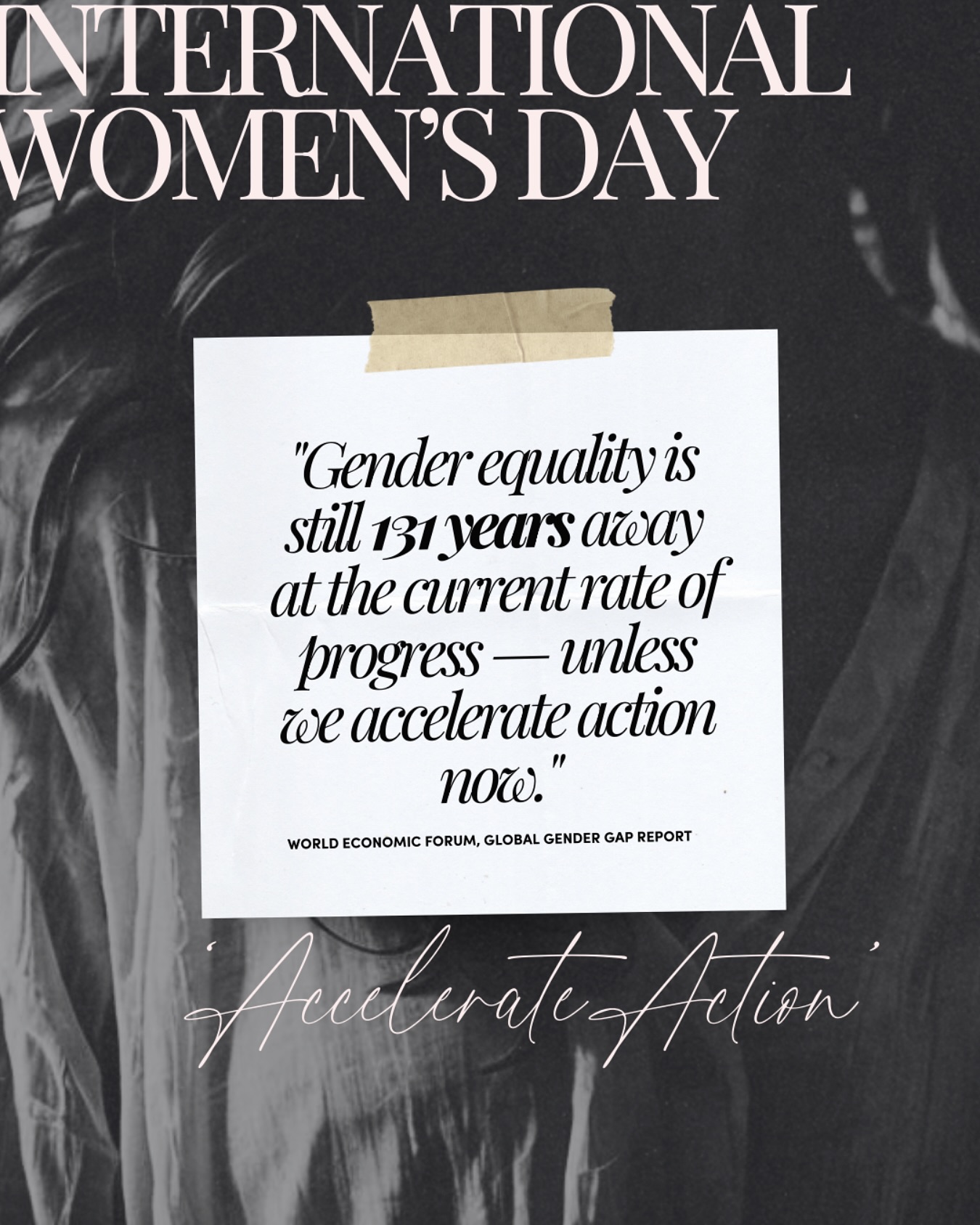 On this International Women’s Day, we stand at quite a pivotal moment in history. The theme of this year’s IWD is ‘Accelerate Action,’ which urges us to confront the pressing need for swift and decisive steps toward gender equality.
Especially in today’s most recent political climate, we witness attempts to sow division and roll back progress, threatening to undo decades of hard-fought advancements. Now, more than ever, it is imperative for all of us — women and men alike — to unite as allies, pushing back against making division the norm. By championing equality and justice, we not only honour the legacy of those who fought before us but also ensure a brighter, more inclusive future for generations to come.
Today, on International Women’s Day, let’s commit to accelerating action, together.
#internationalwomensday #womensday #femaleempowerment #womeninbusiness #womensupportingwomeninbusiness #womeninbusinessquotes