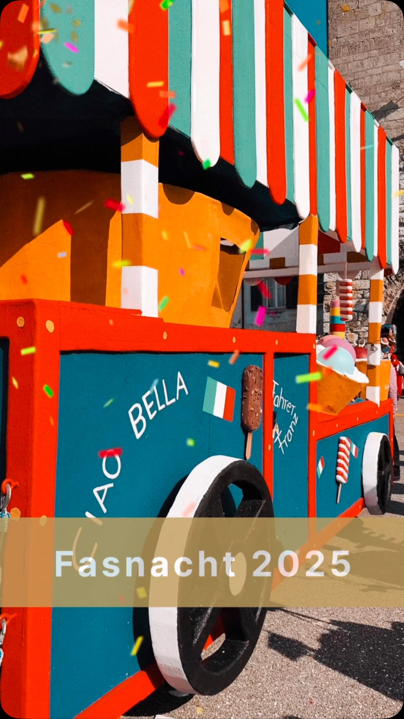 Bella Italia 🇮🇹
.
.
.
.
.
.
.
.
.
.
.
.
.
#vorstadtzunft #vorstadtzunftsolothurn #fasnachtszunftvorstadt #stammzunft #solothurn #solothurncity #solothurntourismus #solothurnguide #solothurner #solothurnerin #solothurnfasnacht #solothurnerfasnacht #vorstadtsolothurn #vorstadt #wagenbauhunft #loooge #tribüne #fasnacht2025 #bellaitalia #fasnachtsumzug #solosy #fasnachtsolothurn