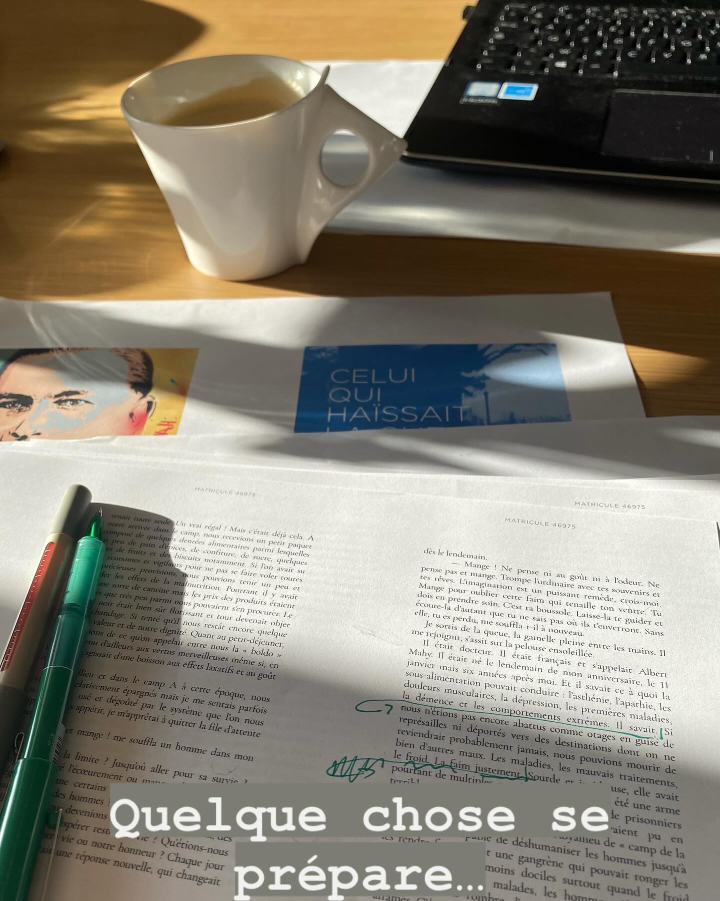 Something is coming…
Mais quoi ?