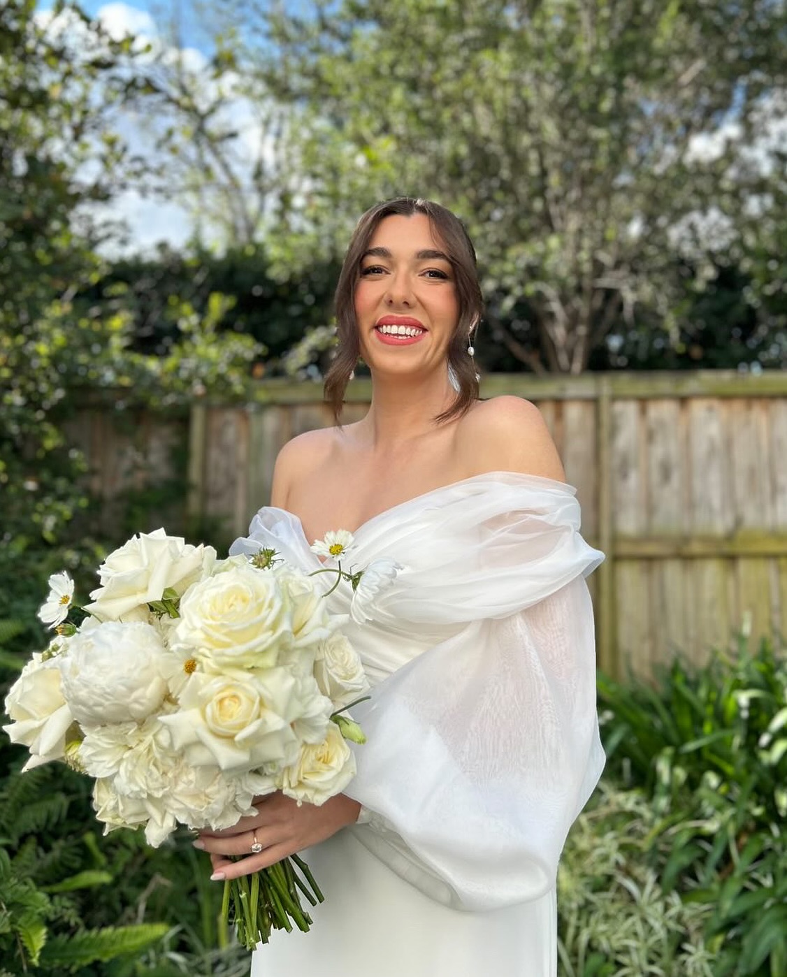 A moment for our beautiful boho bride Courteney 🤍
Brow lamination + tint for her special day 💐