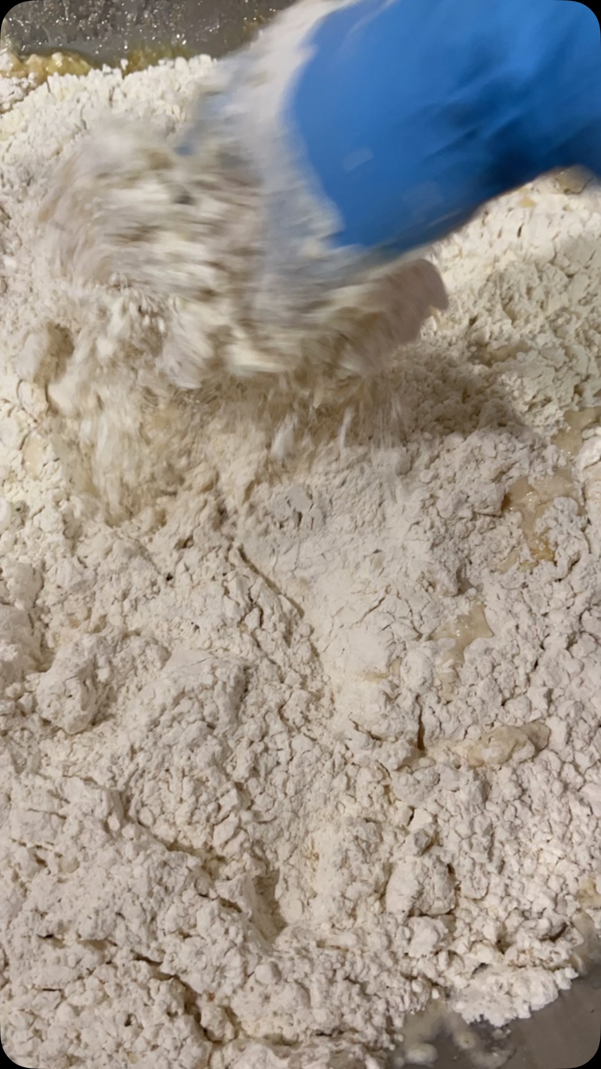 I wonder how many loaves of bread I get out of all of this! #freshbread #homemadebread #grannysgoodiesbakery