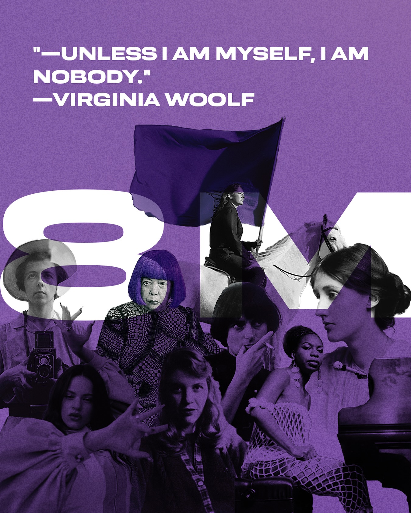 Unless I am myself, I am nobody.
En este Día de la Mujer, celebramos la autenticidad, el coraje y la creatividad que define a cada una. Seamos, sin reservas, quienes realmente somos.
#8m