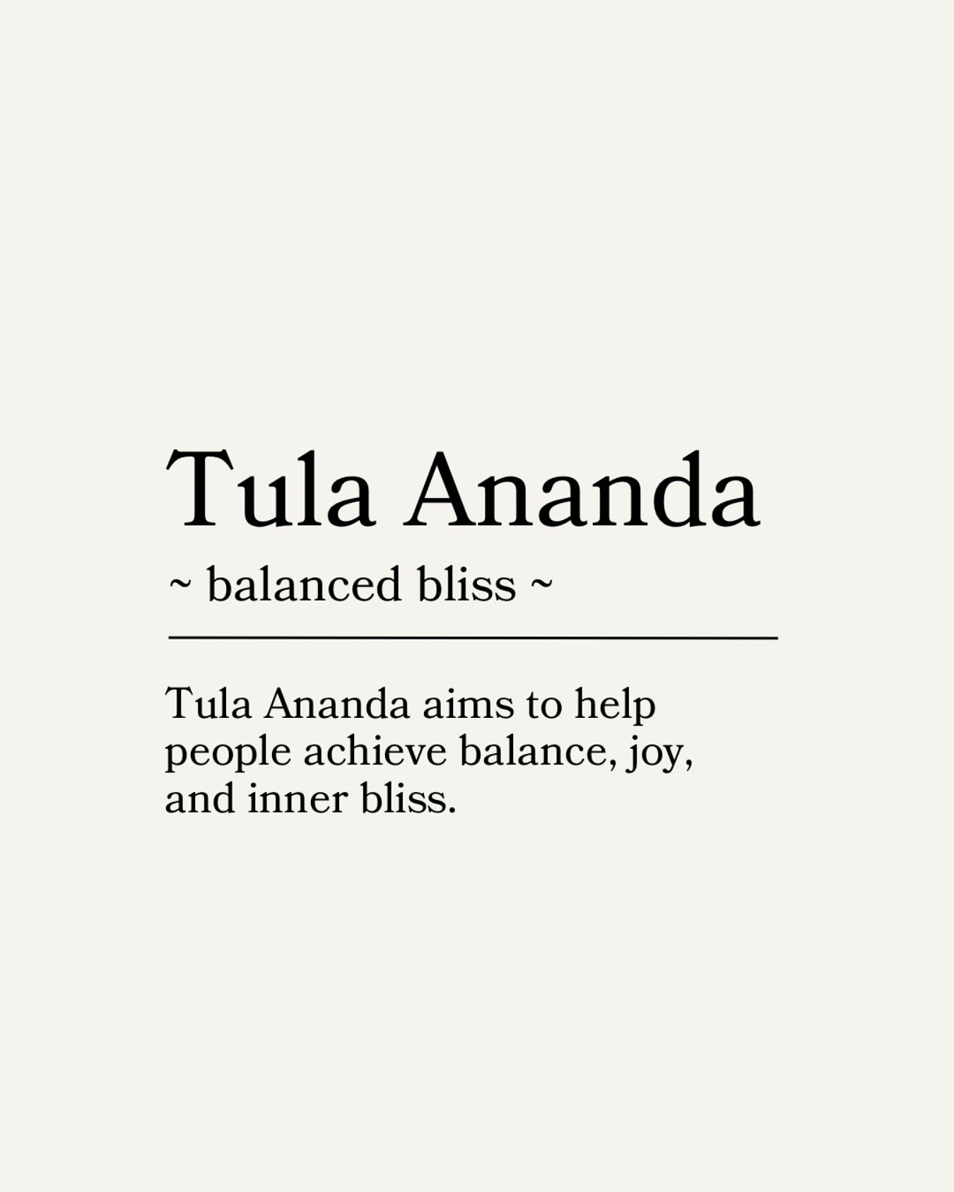 Balanced Bliss
-
#tulaananda #balance #bliss #tula #ananda #definition #holisticpractice #holistic