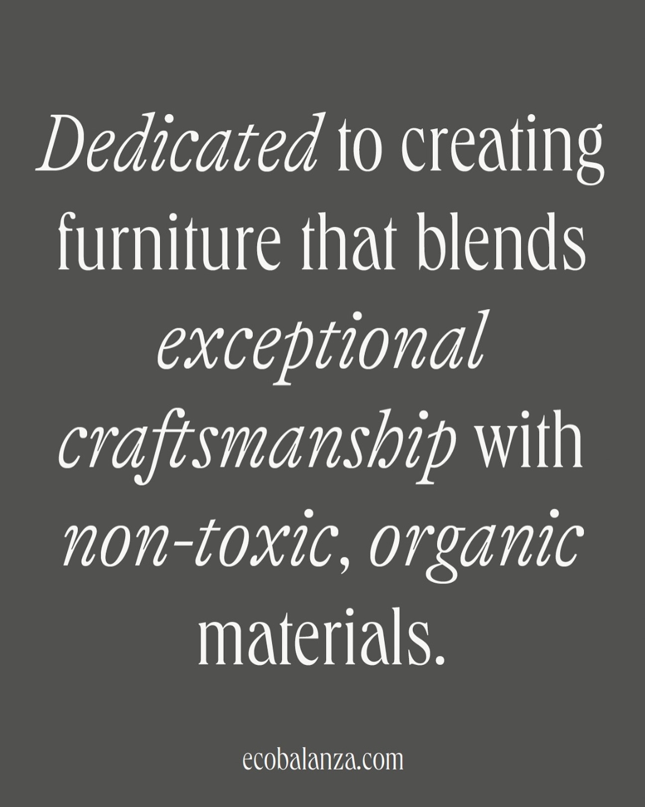 Each piece we handcraft reflects our commitment to non-toxic, organic materials, blending beauty, function, and a healthier future for both your home and the planet.
Contact us to schedule your exclusive studio visit.
•
#ecobalanza #handmadefurniture #sustainablefurniture #ecofriendly #organic #oneofakind #handmade #chemicalfreehome #chemicalfree #climatechange #ecoconscious #sustainable #artisan #handcrafted #nontoxic #design #organicfurniture #custom #customfurniture #ecofriendlyproducts #nontoxicfurniture #artisanfurniture #nontoxicliving
