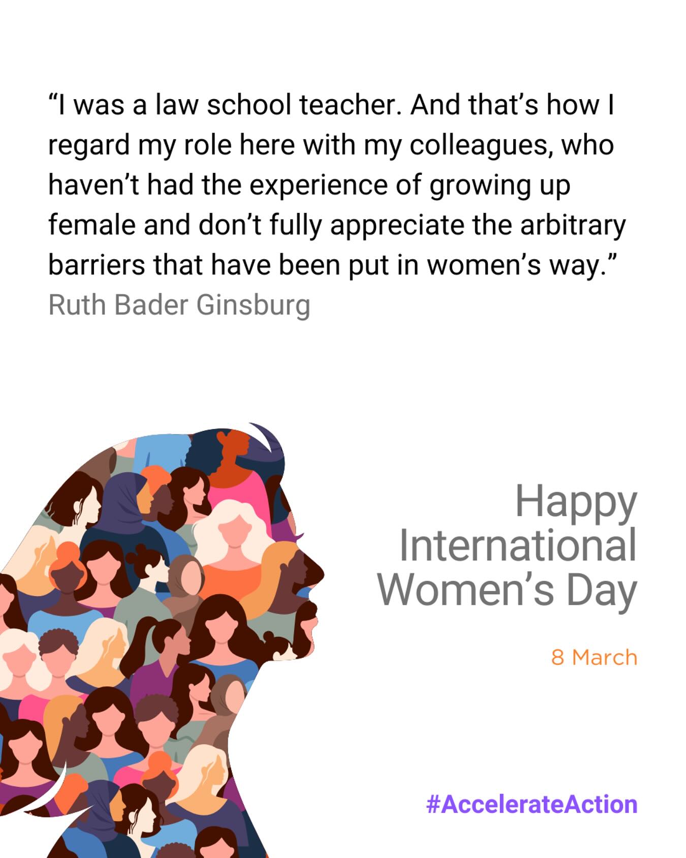 💜Happy International Women’s Day to all the women and girls showing incredible strength, courage, and resilience fighting for #equality