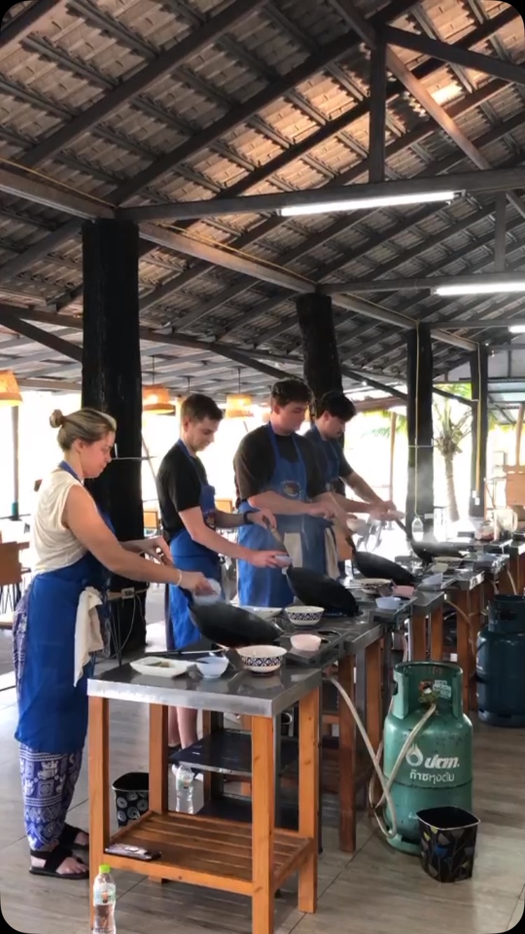 Turning up the heat and having a blast with fire cooking! 🔥😂
Who knew cooking could be this much fun?
Watch the flames dance while we stir up some deliciousness!
#FireCookingFun #FlameOn #SizzleAndLaughs #CookingWithHeat #ThaiFoodMagic”