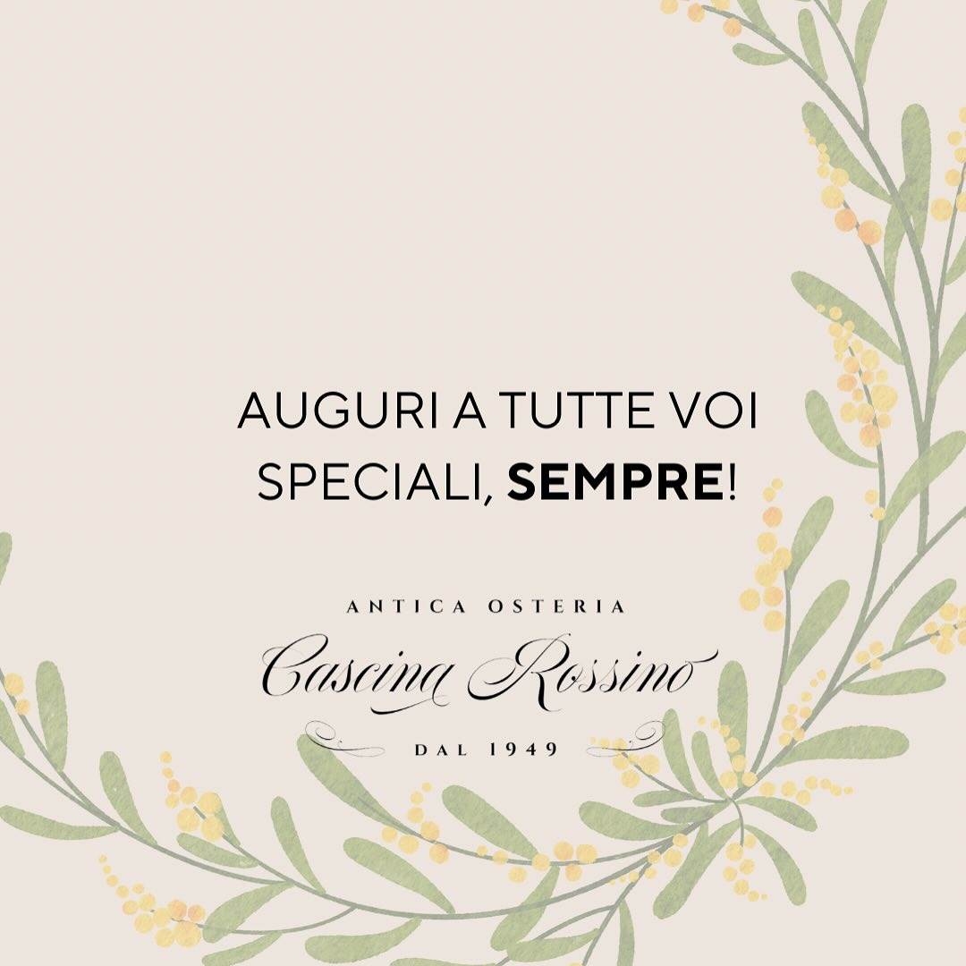 #DaRossino Ogni giorno è il giorno giusto per celebrare la forza, la bellezza e la passione delle donne. 💛✨ Oggi più che mai, brindiamo a tutte voi, speciali, sempre! 🥂🌿 #FestaDellaDonna #ForzaEDolcezza