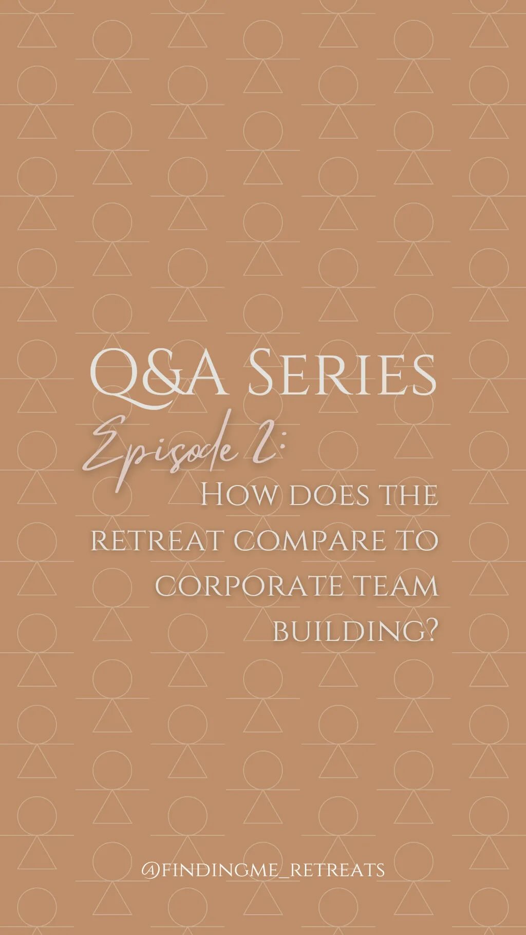 Welcome to episode 2!
@danie_dh has been involved with many corporate events including team building, although the process of planning our retreat has been similar - the retreat itself and the activities we have planned are completely different đ¤
Do you have another question for us? Let us know in the comments below and weâll answer đż
#wellnessjourney #wellnessjourney #selfcare #wellness #retreatsforwomen #questionoftheday #questionandanswer #findingmeretreats