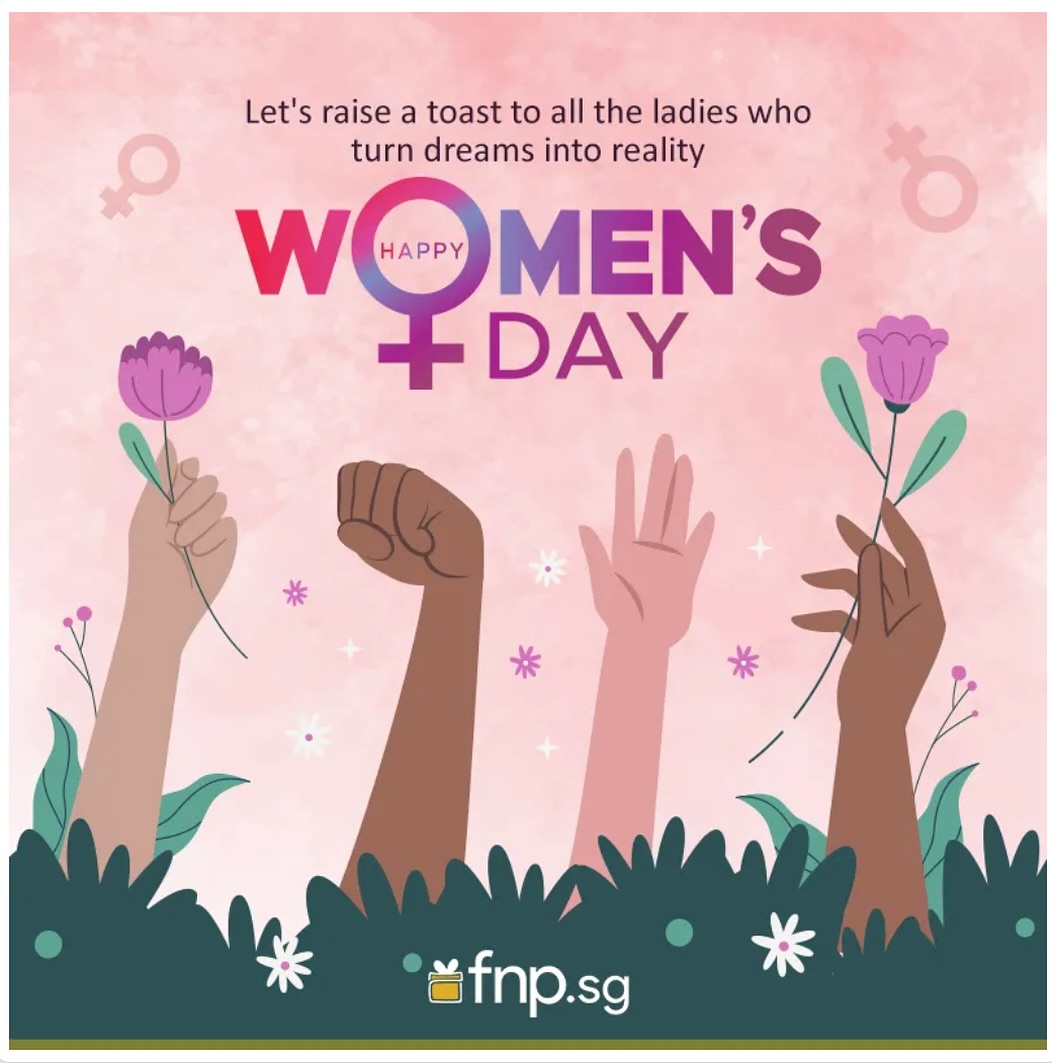 Empowered women, empower the world. Period
Happy International Women’s Day
I wish we were celebrated here as much as the rest of the world celebrates us.