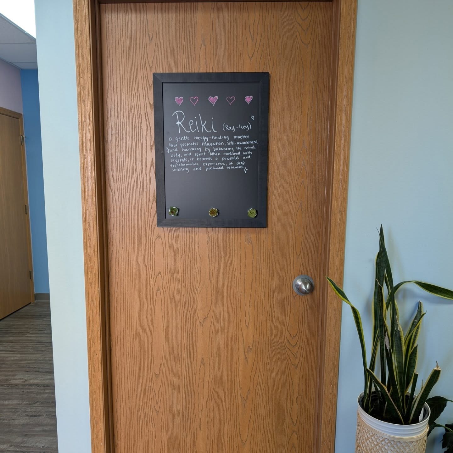 ✨ Reiki Services Now Available in Downtown Portage ✨
Ever feel stuck, stressed, or just out of balance? Reiki is a gentle, energy-clearing treatment that helps restore harmony—physically, emotionally, and energetically. 🌿💫 Whether it’s a light-touch or no-touch session, clients often say they leave feeling deeply relaxed and refreshed.
Curious to try it? Now’s the perfect time! Book before the end of March and enjoy a full hour of Reiki & Crystal Healing for just $30. 🔮✨ Send me a message to schedule your session!
#ReikiHealing #EnergyBalance #RelaxAndRecharge #CrystalHealing