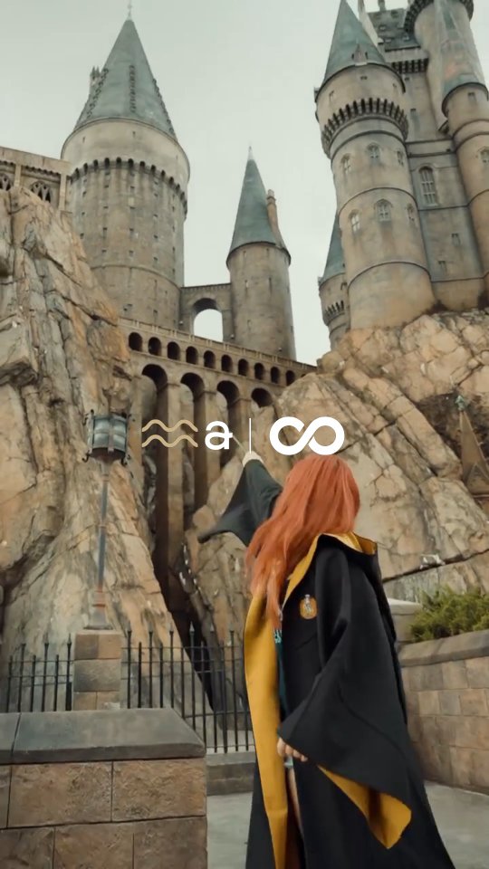 La magia se apoderó de nosotros en Isla de la Aventura 🪄 Nos adentramos al mundo de Harry Potter y nos divertimos haciendo hechizos 🧙♂️