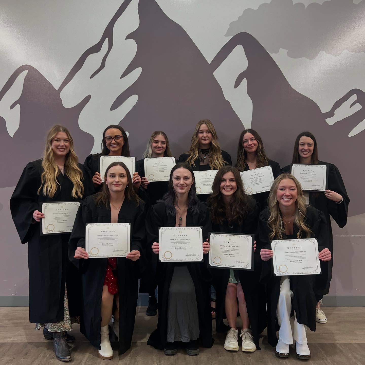 And they’re done! ✨Fall Class of 24’ 🤍