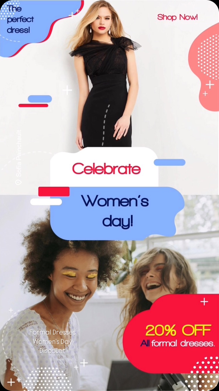 20% DISCOUNT in all our Formal Dresses!
Find the one for you today.
Starting this Women’s day and until March 31st!
Go to our website: www.promandpartydresses.shop
#formalwear #partydresses #formaldresses #fashionforwomen #celebratewomen #womensday #internationalwomensday #womeninstyle #womeninfashion #georgiashopping #georgiawomen #athensshopping