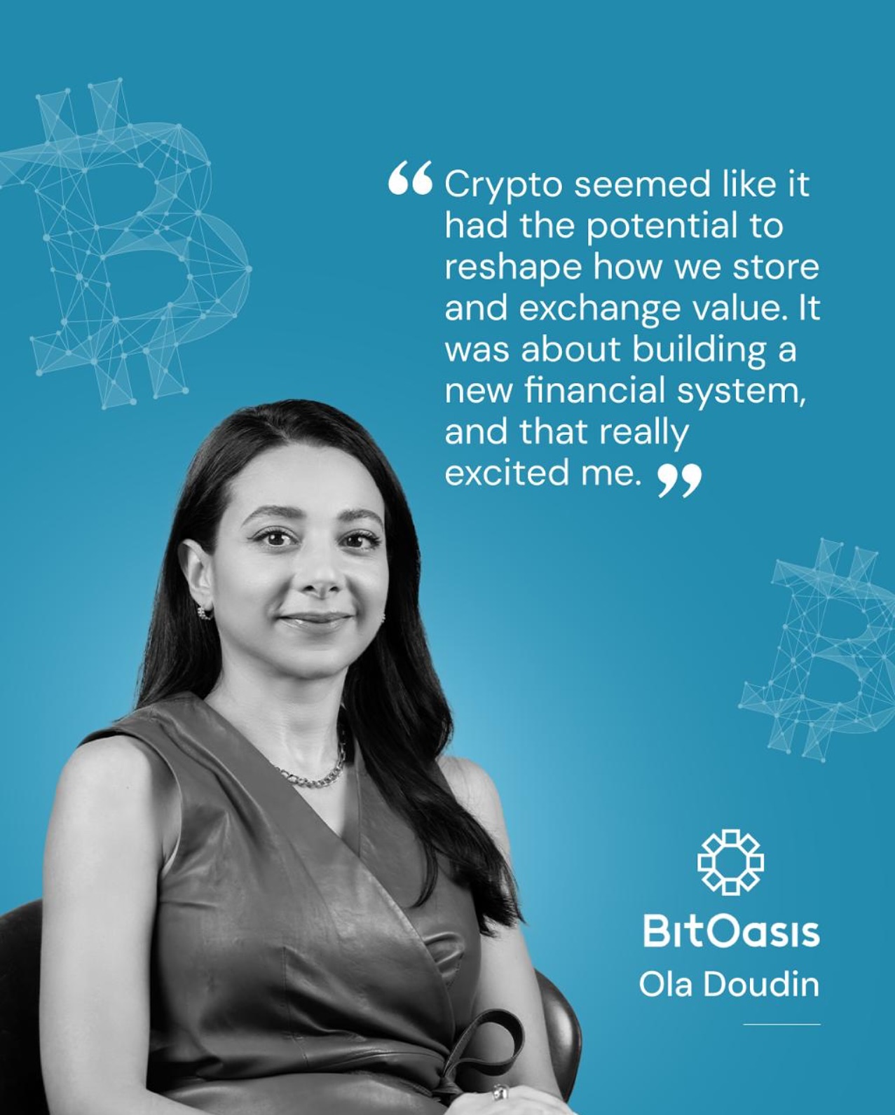 Ola Doudin, Co-Founder & CEO of BitOasis, is one of 35 brilliant founders featured in ‘Coming of Age.’
🔗Amazon link in bio!