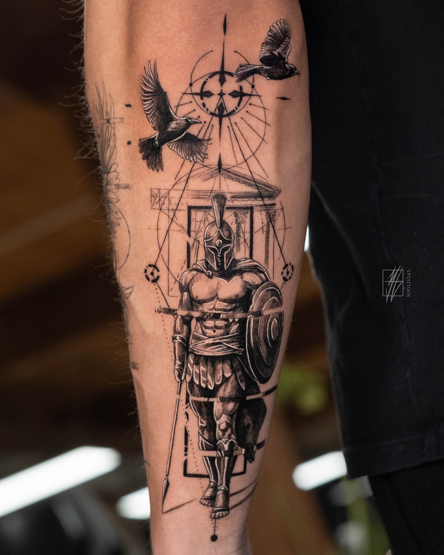 Echoes of the arena, carried by the wings of fate. āļøš¦āā¬
Thank you once again for your continued support. I truly appreciate the trust youāve placed in me and look forward to continuing this project in the future. This piece completes the forearm, with plans to extend it to the upper arm. A few small elements maybe added to fill in any remaining gaps.
Books are open. Check the bio for more details.
Looking forward to see what concepts and ideas you all have in mind!
PETER / YPTATTOOS
#freshtattoo #microtattoo #conceptual #moderntattoo #torontotattoo #inkoftheday #finelinetattoo #geometrictatttoo #lamanigancetoronto