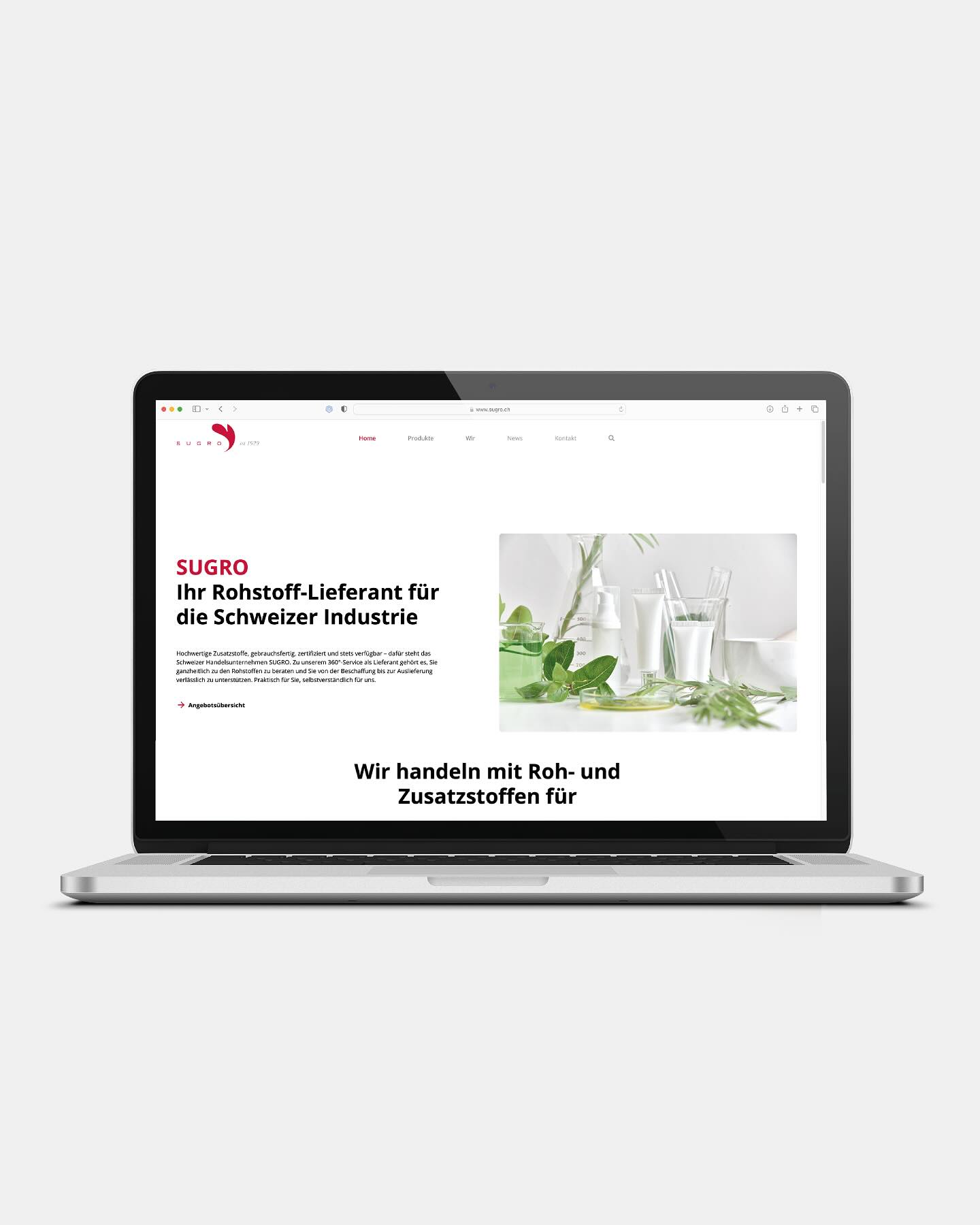 Konzept & Design Webseite • SUGRO AG in Basel
Text: @texterin_lena_block
Webdesign: Herrmann Art
Fotografie (teilweise): @joss.andres
#hochdreicommunications #grafikdesign #werbeagentur #design #graphicdesign #webdesign #internet #internetseite #responsive #rohstofflieferant #sugro #lebensmittel #pharma #technik #kosmetik #beratung #zusatzstoffe #freiburg #basel #lörrach #weilamrhein