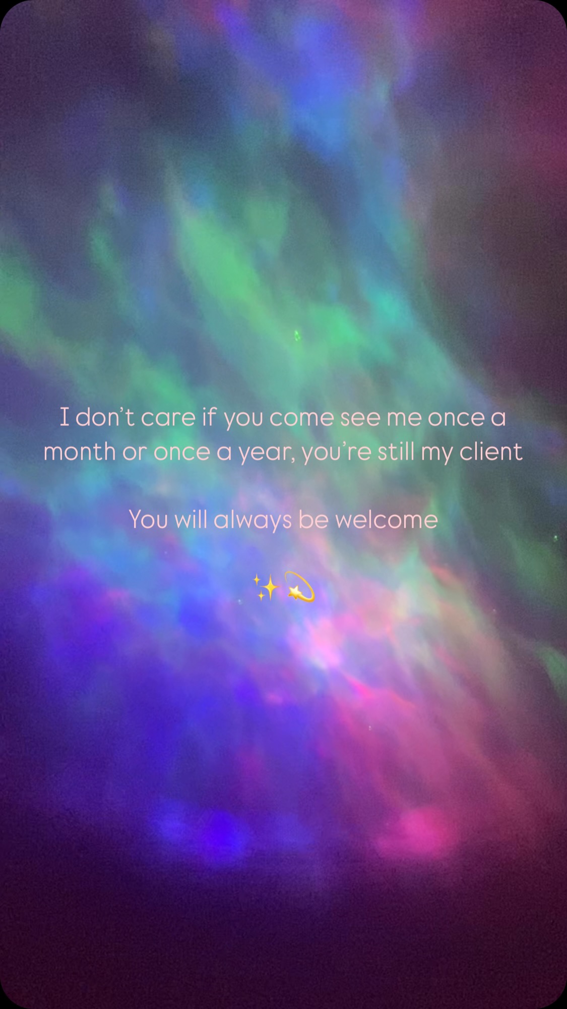 ✨💫🌙 Sans exception 🌙💫✨
RDV: https://www.massotherapielamaison.com