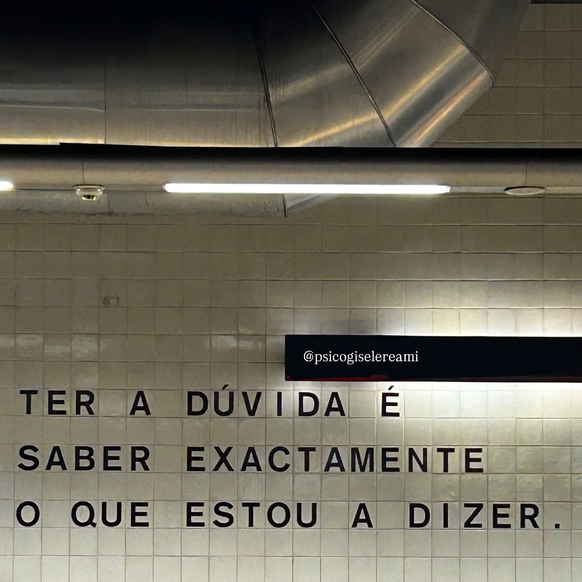 A gente quer certezas. Quer controle. Quer saber exatamente o que sente, o que escolher, para onde ir. E quando a dúvida aparece, costumamos enxergá-la como um problema, um sinal de incerteza ou fraqueza.
Mas… será mesmo? Tenho minhas dúvidas!
Talvez a dúvida não seja um obstáculo, e sim um convite, uma possibilidade. Um espaço entre a pergunta e a resposta onde podemos nos escutar de verdade. Um jeito de perceber o que nos move, o que nos assusta, o que tentamos esconder até de nós mesmos.
A vida é incerta. Não dá para ter todas as respostas, e tudo bem. É natural, faz parte se perder hora ou outra. Duvidar pode ser um jeito de se aproximar de si mesmo.
Duvidar não é se perder. Pode ser, na verdade, um jeito de se encontrar.