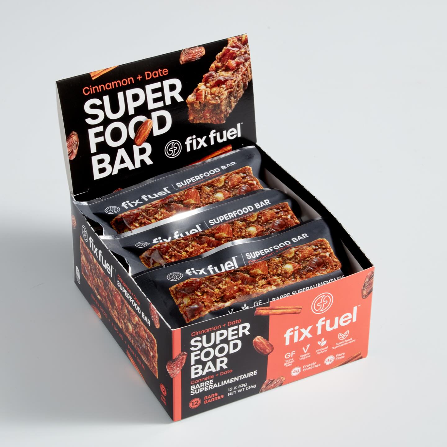 Fuel your day the natural way! 🌱✨ Our Cinnamon Date Fix Fuel bar is packed with real ingredients—Organic sweet dates, warm cinnamon, and crunchy almonds—for the perfect blend of taste and nutrition. No artificial sweeteners, no “natural flavours”, no preservatives, just pure energy to keep you going.
🔥 Great for:
✅ Pre/post-workout fuel
✅ Busy mornings
✅ A healthy, satisfying snack
Tag a friend who needs to try this! 👇 #FixFuel #SuperfoodSnacking #HealthyEnergy #CinnamonDate