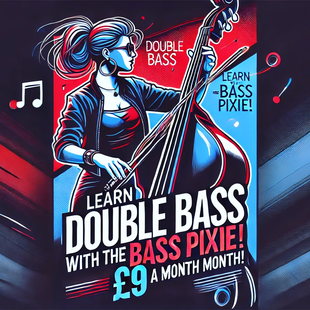Unlock the Magic of Double Bass with The Bass Pixie!
🎶 Learn Double Bass for Just £9 a Month!
Ready to groove with the deep, rich sounds of the double bass? Whether you’re a beginner or looking to refine your skills, The Bass Pixie brings you fun, engaging, and high-quality lessons at an unbeatable price!
✨ What You Get:
✔ Step-by-step tutorials for all levels
✔ Techniques to dive into rockabilly, jazz, and modern styles
✔ Exclusive extra videos to enhance learning
✔ Downloadable PDF worksheets
✔ Personalised tips and tricks from The Bass Pixie herself!
✔ Access to a constantly updating and evolving course, shaped by it's members needs and wishes.
💥 All this for ONLY £9 a month! 💥
Don’t miss out—start your bass journey today! 🎻✨
📌 Sign up now and let’s make some music!
https://www.patreon.com/c/thebasspixie