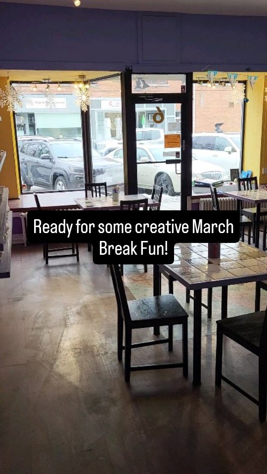 We are ready and super excited to have everyone join us for March Break! We have lots of tables in both our studio rooms 😀 Remember to call to book a table to start your creative adventure with us 🎨
#allfireduppaintableceramics #etobicoke #torontowest #paintyourownpottery #etobicokesouth #etobicokemoms #thingstodotoronto #bloorwestvillage #marchbreakfun