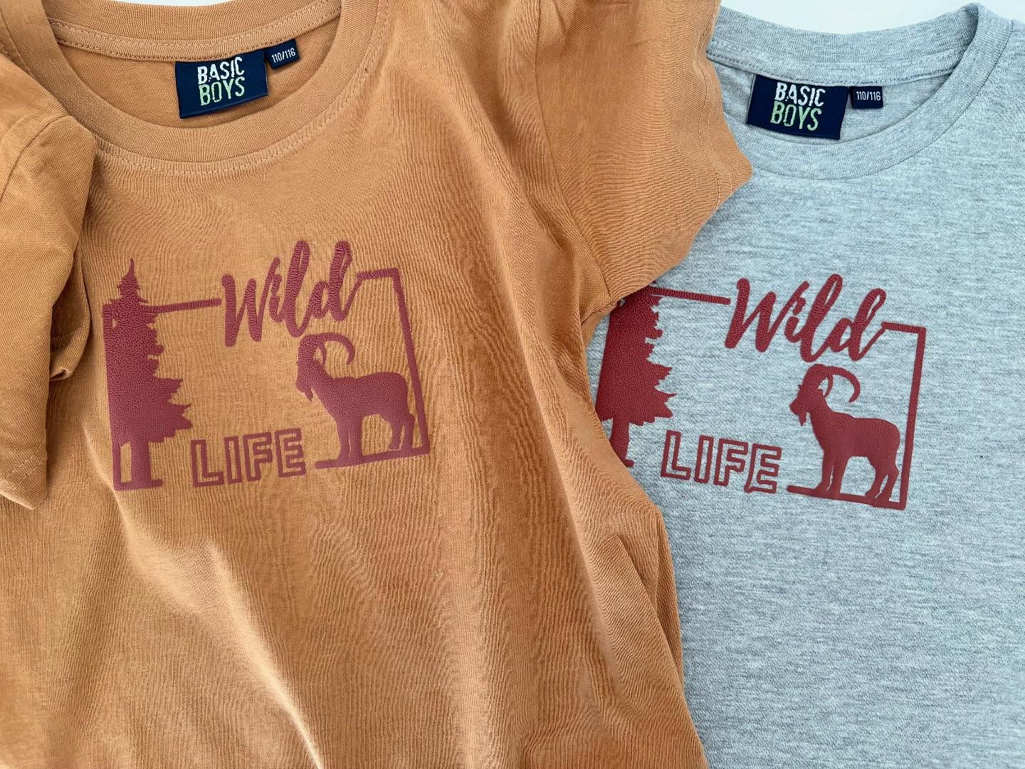 Die ersten beiden Kinder Wild Life T-Shirts, na gefallen sie euch?? #wildlifedesign #wildlife #wild #steinbock #kindershirt #kinder #kinderbekleidung #schweizerjaeger #outdoor #tshirtkids