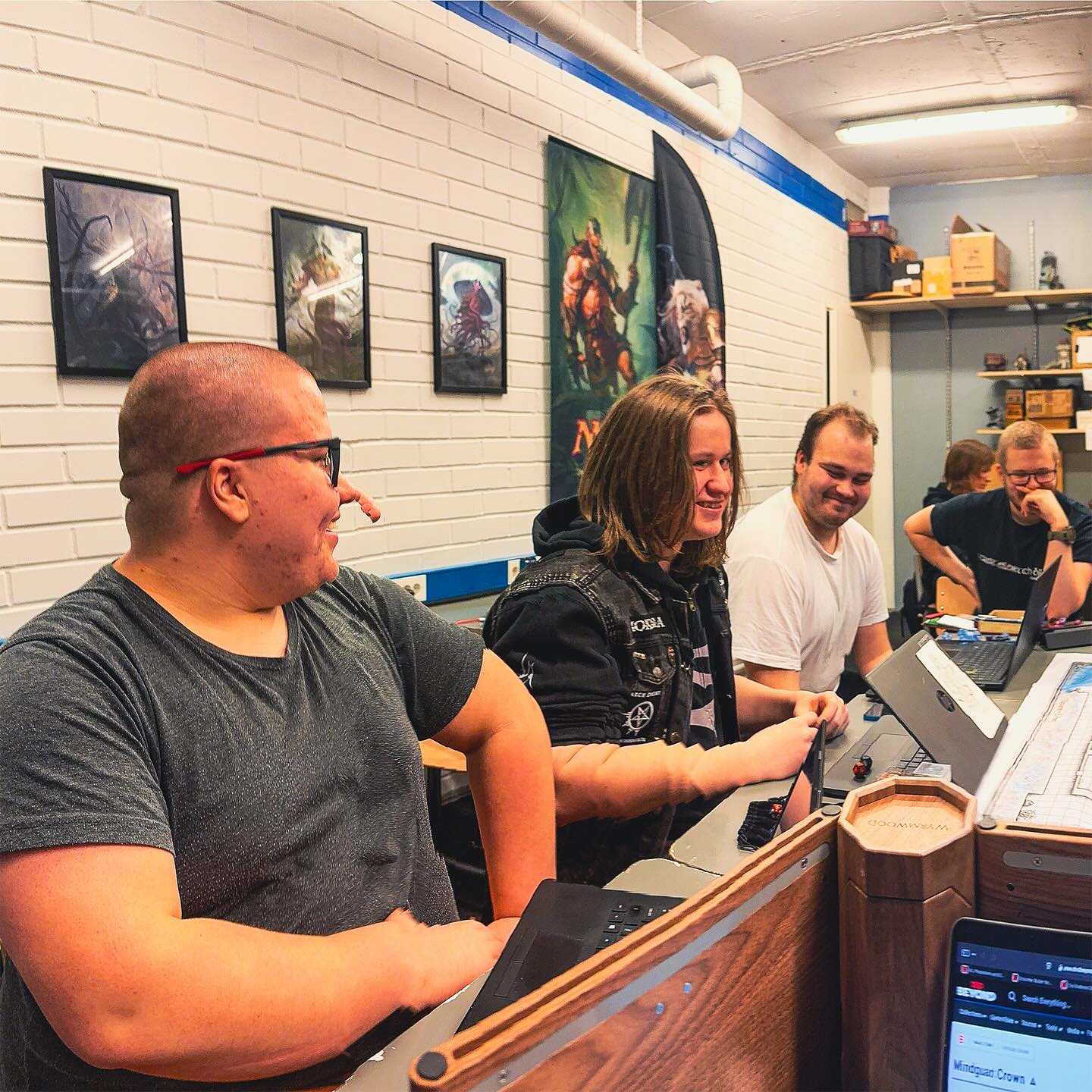 In this Thursday’s Phandelver and Below session, the group’s adventures in the crypt of the ancient dwarven temple continued. This time, the adventurers encountered ghosts and managed to find a new fragment of the obelisk.
Additionally, in the center of the crypt, they discovered a wheel room containing a green gemstone resembling an emerald. This gemstone was guarded by three furious spirits. After the battle, it became clear that the green stone was not an emerald but some kind of gem that held memories—memories that were inexplicably distorted.
With the crypt now silent, the group decided to venture even deeper underground, leading them into the underdark. There, at the end of a rocky passage, they found a sealed stone door. After some investigation, it seemed that the door was meant to keep something—or someone—out...
#dnd #dnd5e #dungeonsanddragons #dungeonsanddragons5e #dungeonsanddragons5thedition #phandelverandbelowtheshatteredobelisk #adventurersleague #phandalin #farrealm #swordcoast #faerun #faerûn #dungeonmaster #gamemaster #dmlife #dungeonmasterlife #gmlife #gamemasterlife