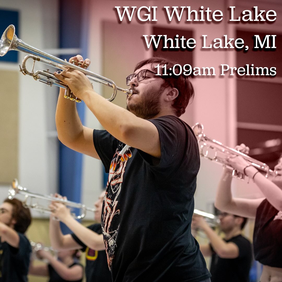 We are SO back today!
For the first time ever we have 3 Ensembles taking the floor with LSM World Performing at 11:43 AM, LSM West Performing at 11:18 AM and Making their Debut, LSM East Performing at 11:09 AM!
@wgisportofthearts and @wgiwinds we’ll see you all real soon at Lakeland High School