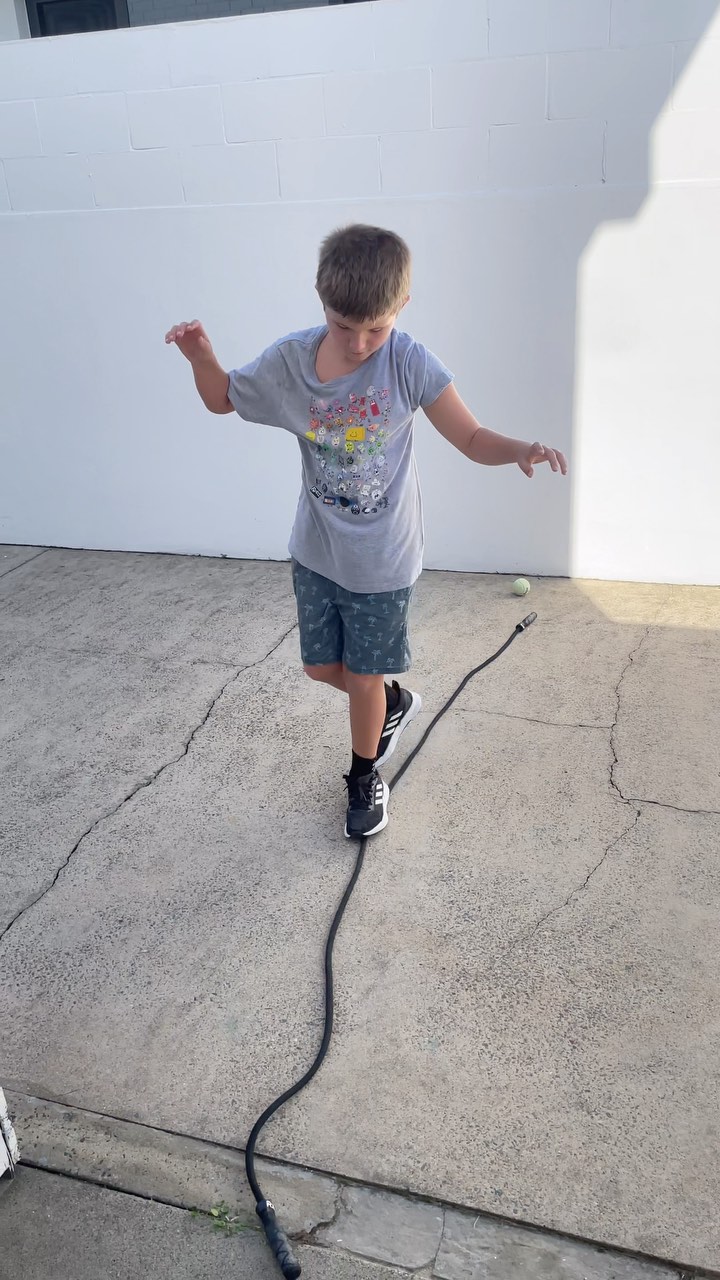 Can confirm this works just as well with an invisible skipping rope! A good imagination is essential though!
Thankfully Nash has one of those, but he wanted the real deal this time 💪
#SeeTheAbility