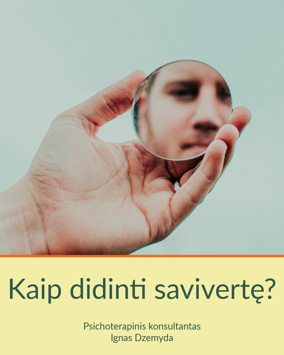 Savivertė – tai asmens realistiškas suvokimas apie savo vertę ir gebėjimas priimti save tokiu, koks jis yra.
Venk apibendrinimų. Teiginys „Aš turiu žemą savivertę" remiasi bendru „viskas arba niekas“ požiūriu. Jei nuoširdžiai įvertintum save, tikėtina, kad galėtum sudaryti sąrašą savybių, dėl kurių turėtum jaustis gerai. Sakymas „Aš turiu žemą savivertę“ yra visiškai nepagrįstas. Taip sakydamas pateisini savo neveiklumą sprendžiant problemas, su kuriomis susiduri. Toks teiginys sukelia bejėgiškumo jausmą ir trukdo imtis pokyčių.
Skaidyk žemą savivertę į konkrečias problemas. Tiksliau ir naudingiau yra įvardyti konkrečias gyvenimo sritis, kuriose tau nesiseka. Sakydamas „Aš turiu žemą savivertę“ tarsi apimi visą tave. Tačiau pasakydamas „Man sunku kalbėti viešai“, įvardiji konkrečią problemą. Aiškiai suformuluota problema gali būti išspręsta.
Pastebėk savo neigiamus mąstymo modelius. Norint pakeisti nestabilią savivertę, svarbu atpažinti momentus, kai tavo mąstymas pats menkina tave. Tam reikia Stebėtojo Aš.
Atsakyk savo neigiamoms mintims. Kai pastebi neigiamas mintis, gali su jomis „pasikalbėti“ ir pakeisti jas teigiamomis, stiprinančiomis mintimis. Kai nustojame suasmeninti kitų žmonių elgesį, galime jį vertinti objektyviau.
Atpažink, senus įsitikinimus. Kai susimąstai, iš kur galėjai perimti tam tikrus įsitikinimus apie save, dažnai prisimeni praeities patirtis. Pavyzdžiui, patyčios klasės akivaizdoje skaitant pranešimą galėjo išugdyti viešojo kalbėjimo baimę. Supratimas, kad blogas savęs vertinimas gali būti išmoktas, savaime suteikia galią keistis.
Susikurk aplinką, kuri nuolat palaikytų, realistiškai tave vertintų ir padrąsintų. Tai gali būti palaikantys šeimos nariai, draugai, konsultantas, terapeutas, paramos grupės, mokytojai, kolegos ar bendruomenės organizacijos.
Nepamiršk pasirūpinti savimi!
#psichologija #psichoterapija
#savespazinimas #psichologas #emocinesveikata #psichologinepagalba #savirefleksija #terapija #psichinesveikata #meditacija #gyvenimokokybė #asmeninisaugimas #augimas #savivertė #saviverte