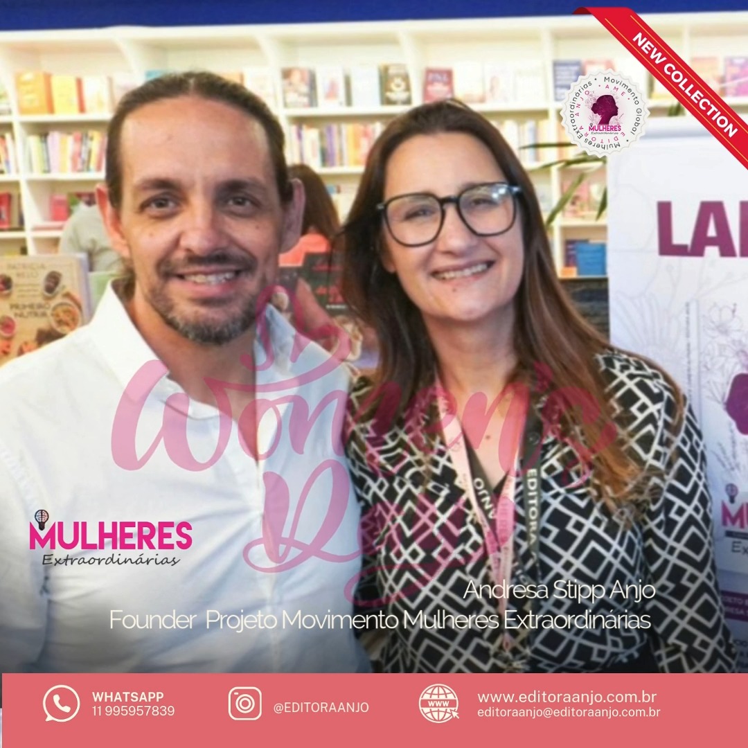 "Somos águias: quando ensinamos, abrimos as asas com sabedoria; quando ressignificamos, renascemos na coragem do voo. E nessa jornada, aprendi com tantas mulheres extraordinárias que, unidas, voamos mais alto e enxergamos além."
Andresa Stipp Anjo
A mulher de força e honra veste-se de coragem e fé, sorrindo diante do futuro. Sua voz é guiada pela sabedoria, e de seus lábios fluem palavras de bondade e justiça.
Com gratidão, celebro cada uma que transforma o mundo com sua força e essência.
📖 Provérbios 31:25 – "A força e a honra são seu vestido, e se alegrará com o dia futuro."
📖 Provérbios 31:26 – "Abre a sua boca com sabedoria, e a lei da beneficência está na sua língua."
✨🦅 Desejamos um Feliz Dia Internacional da Mulher a todas as guerreiras que transformam o mundo com sua luz e coragem!
– Andresa Stipp Anjo
Founder do Movimento Mulheres Extraordinárias
_ Norberto Anjo
Founder Editora Anjo