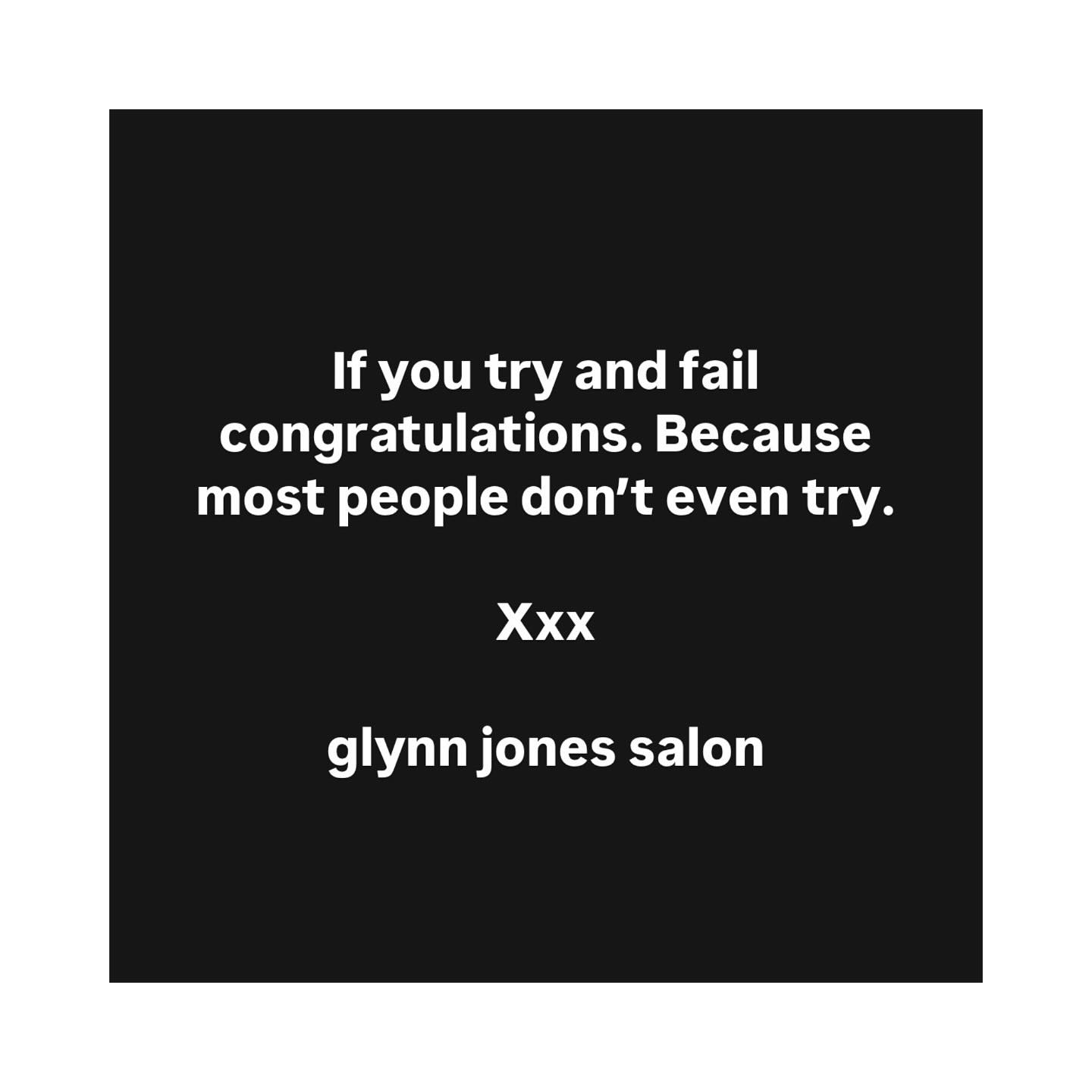 Motivation for the day ❤️
.
.
.
.
.
#glynnjonessalon #alx #alexandriavasalon #dmvsalon #dmvhair #motivation #quote #quotes #quoteoftheday #motivationalquotes