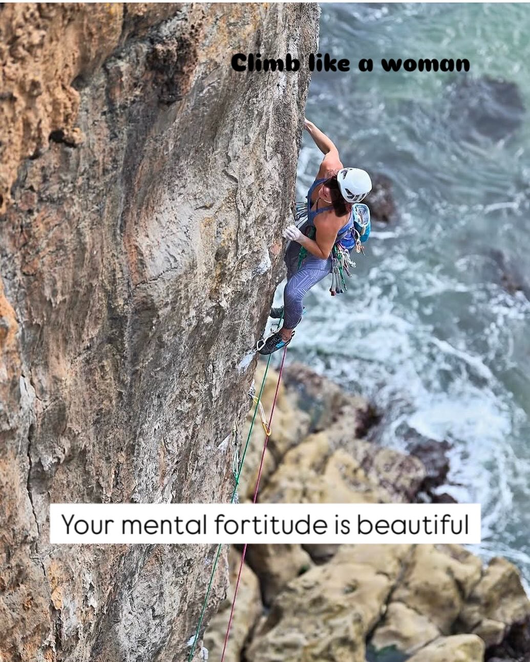 Being able to fight those mental setbacks and to believe in myself has always been something I’m proud of, this route signifies a moment just like that! We have the capability to push boundaries, to work in male dominated industries and to inspire each other not just today but every day! And to men who support us thank you, and to those who belittle us thank you for making us stronger!
#climblikeawoman #internationalwomensday
📸 @ray_wood
