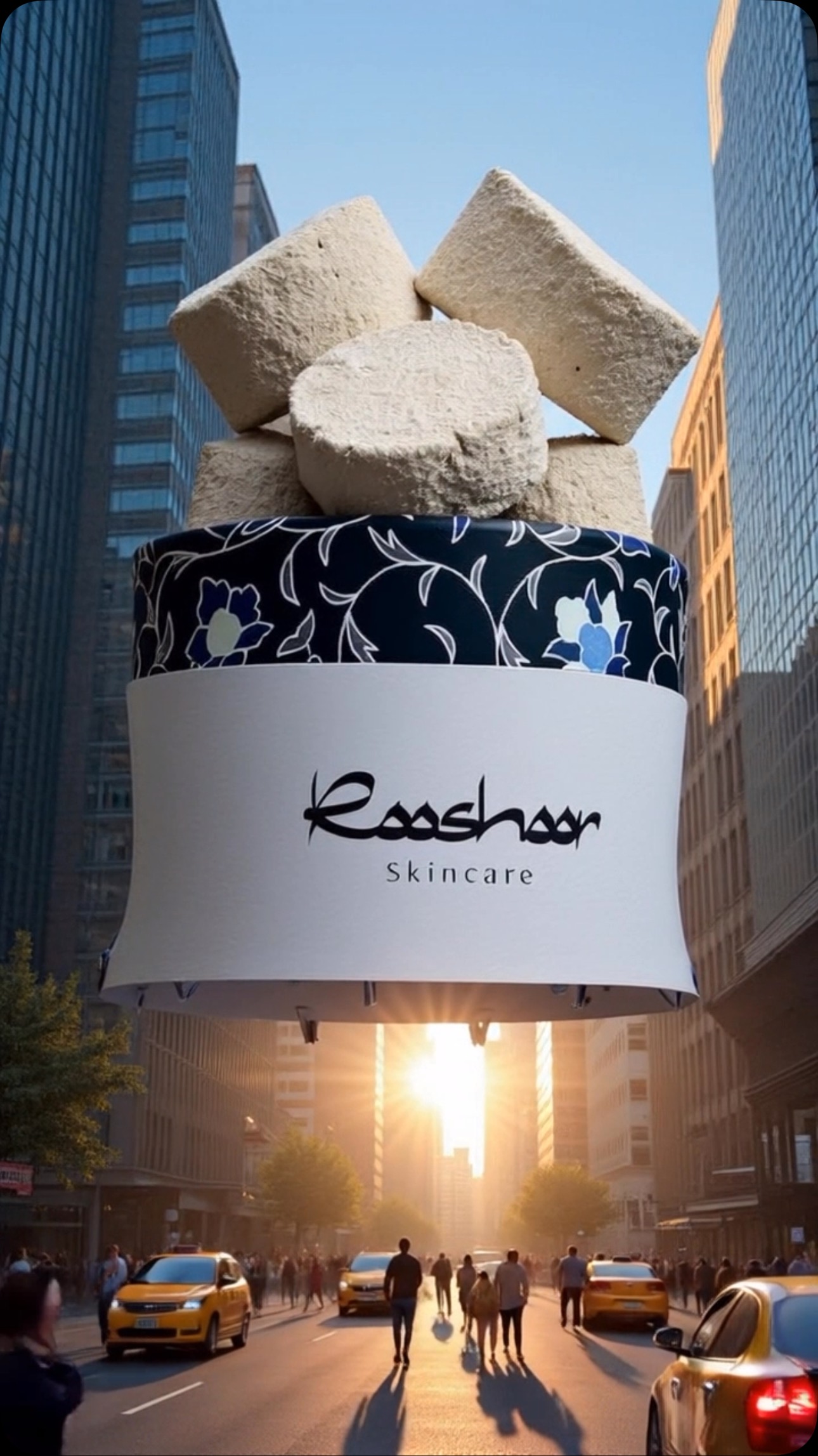 Rooshoor stone, ancient beauty secret of Persian & Turkish women is one of the oldest beauty rituals which comes from the hammam bath culture.
The Rooshoor stone, extracted from the Sefidab cave in Iran. Sefidab (meaning “white water”) is an all natural, traditional Persian cleanser used to exfoliate dead skin & expose new, soft, radiant skin instantly,
Experience natural wonders & endless benefits for the skin.