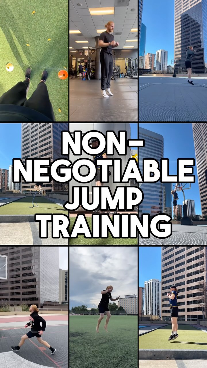 If you want to jump higher and be more resilient, you need to jump. And if you want to take your jumping ability and confidence to the next level, you need to jump in a variety of ways.
On the field, you’re rarely jumping the same way every time. Each jump will have different approaches, angles, and takeoffs. On top of jumping higher, training a variety of jumps improves:
✅ Overall Athleticism
✅ Adaptability
✅ Body awareness
✅ Durability
While not every jump variation needs to be in your program at once, certain jumps will always be non-negotiable—like approach max-effort jumps and max-effort standstill jumps (because they happen constantly in ultimate).
And it’s not just about jumping higher—jump training also boosts acceleration, top speed, and overall power. 🔥
Train smart. Jump with intent. Move like an athlete.
#ultimate #ultimatefrisbee #frisbee #workout #training #strengthtraining #personaltrainer #denver #vert