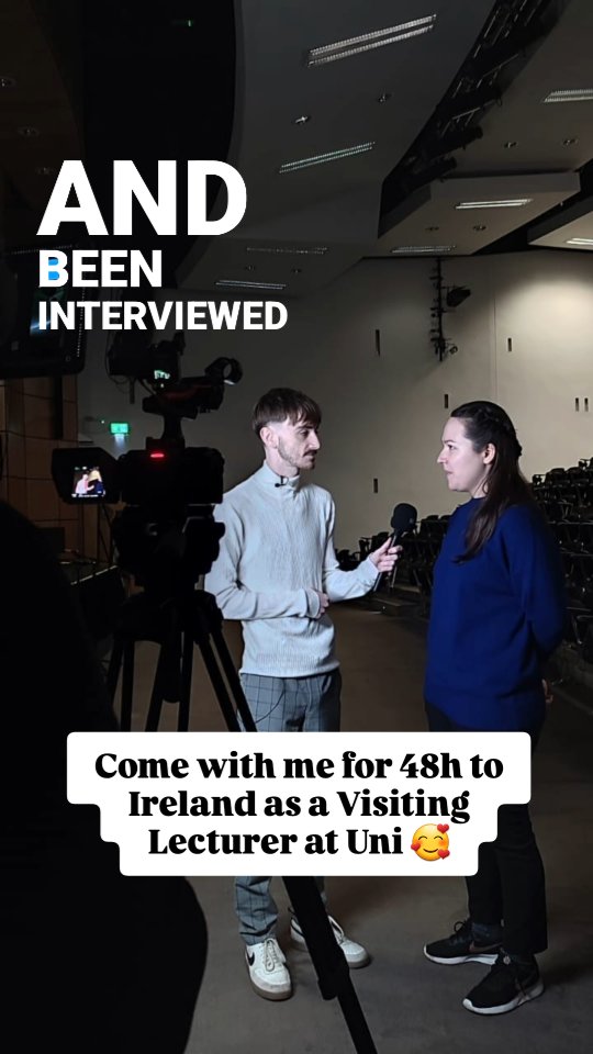 I was so honoured to visit Ireland as a visiting lecturer at the @tus_ire and had the best time getting to know all the staff and students there. Honestly so impressed by the facilities and skills ๐
Had the best time and can't wait to be back soon!
Have you guys been to Ireland?