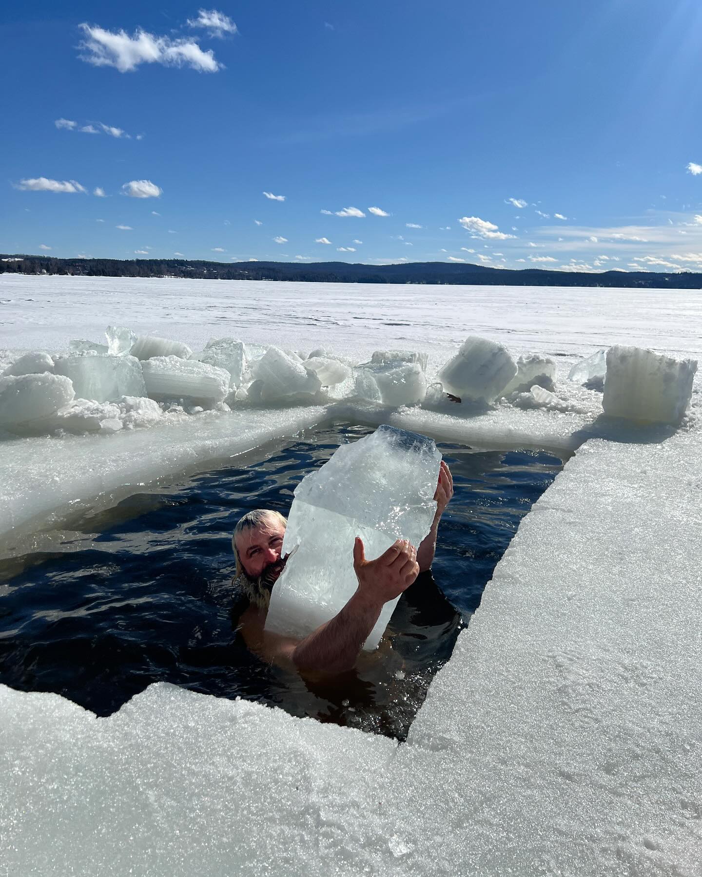 “Some families bond over sports. Others over movies. Our family? We take our ice cubes very seriously!
