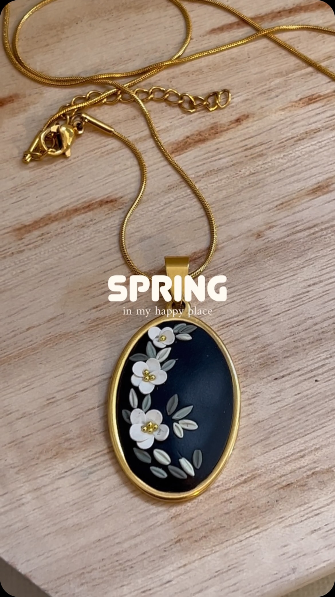Spring in coming!!!! I can already feel the sun recharging me ♥️🌅🌞
This week I will be posting sneak peeks of the release of my handmade necklaces dropping on Sunday.
Comment what colors you’d like to see next!!!! ????
#handmadejewelry #asmrspring #springisintheair☀️