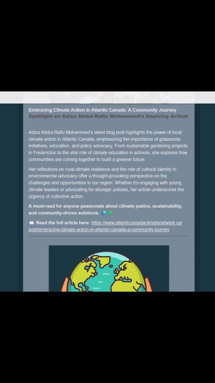 🚨 Our March 2025 Newsletter is here! 🚨
Missed it in your inbox? No worries—catch the highlights in this video! 🌊✨
📩 Not subscribed yet? Sign up to get future editions straight to your inbox!
#ClimateAction #NewsletterAlert #sustainability #community #atlanticcanada